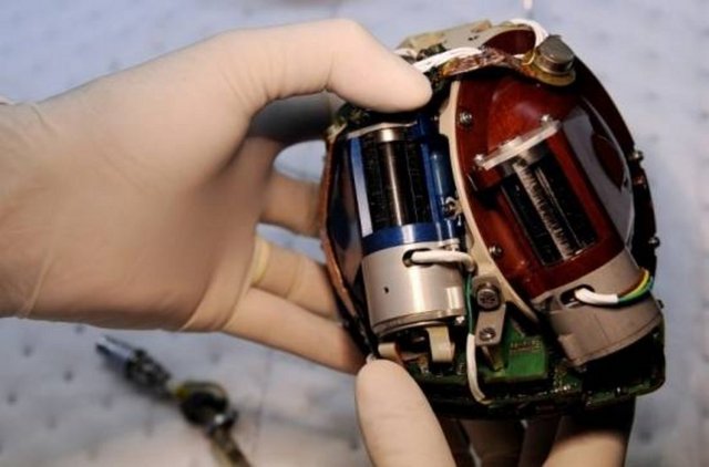 Fransız bilimadamları tarafından geliştirilen yapay kalp, pıhtılaşma gibi sorunlara yol açan plastik maddeler yerine inek derisi kullanılarak yapıldı.