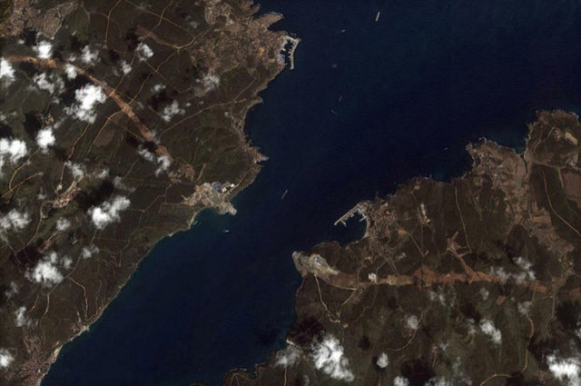 Bölgede 3 yıl arayla çekilen fotoğraflarda ormanlık alanda büyük fark olduğu görülüyor.