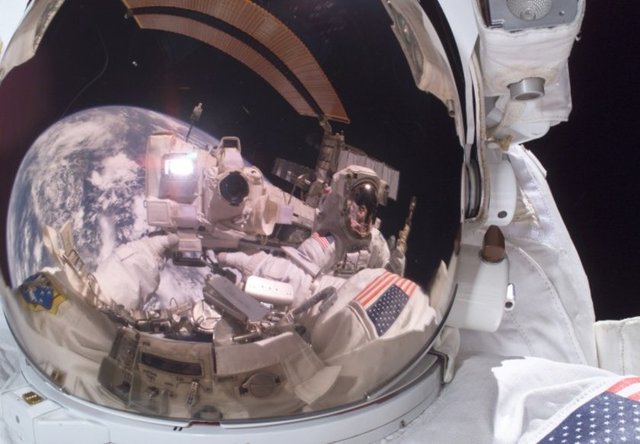 Amerikalı astronot Michael E. Fossum