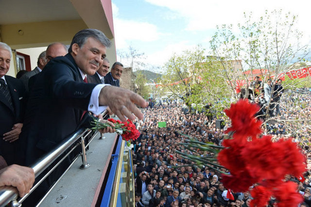 Cumhurbaşkanı Gül, Muş ziyaretinde...