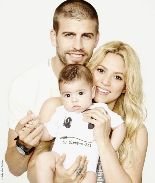 Shakira ve sevgilisinin Milan adında bir oğlu var.