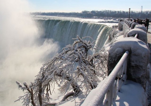 Bu zamana kadar son olarak 1936 yılı olmak üzere Niagara Şelalesi'nin 6 kez donduğu biliniyor.