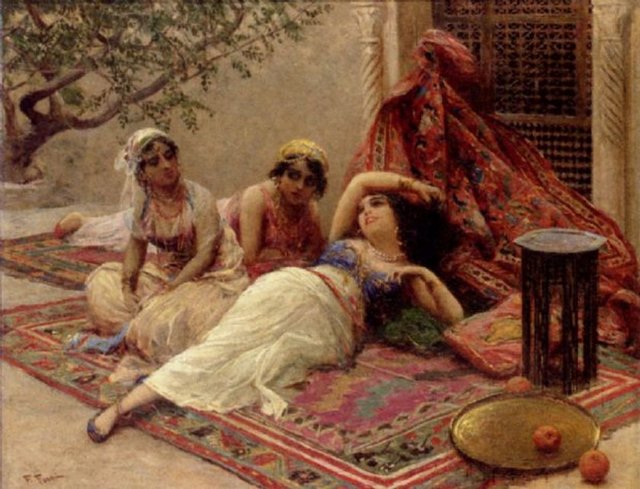 Padişah Haremde olduğu zaman cariyeler kendi odalarına çekilir ancak Padişah isterse padişahın huzuruna çıkabilirlerdi. -