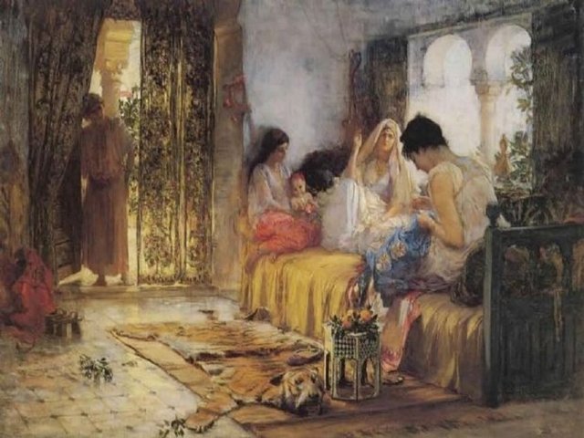 Harem'e sadece Gürcü ve Çerkez cariyelerin alınması kuralı son Osmanlı Padişahı Sultan Vahdettin'e kadar sürdü. -