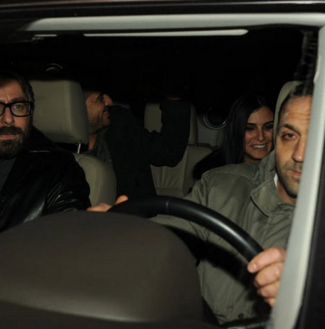 Düzyatan ve Alkoçlar gazetecilerin sorularına cevap vermedi.