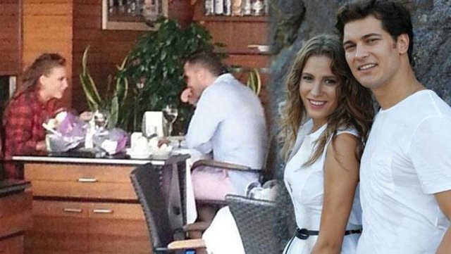 Bu buluşma Sarıkaya'nın bir hayranı tarafından fotoğraflanıp, Twitter'da paylaşıldı.