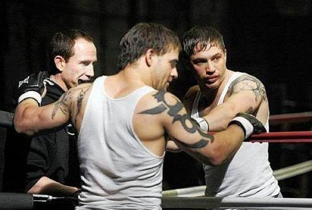 17. Tom Hardy ve dublörü -