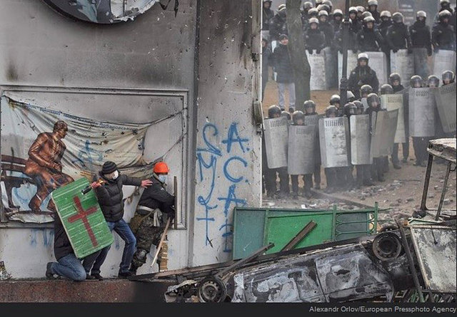 2 aydır göstericiler, Ukrayna'nın Rusya yerine Avrupa'ya yakınlaşması için protesto gösterileri düzenliyorlar..