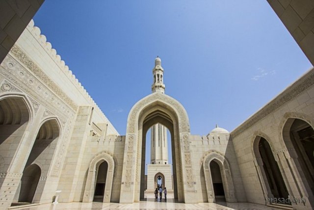 Sultan Qaboos Büyük Camii- - Muscat, Umman