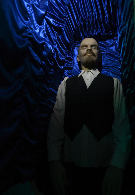 Ziyaretçiler korkuyla mizahı bir arada yaşıyor