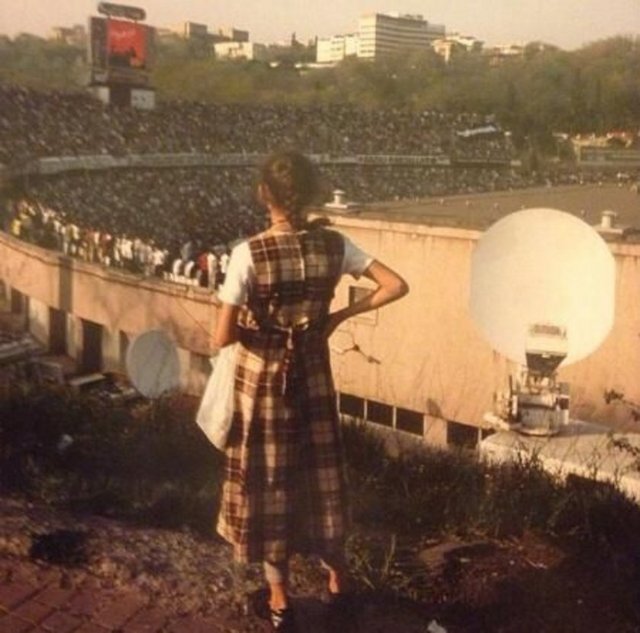İnönü Stadı'ndan bir görünüş