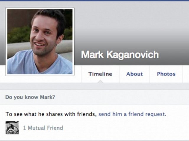 7. Mark Kaganovich -  - Kaganovich de Zuckerberg ile ortak matematik dersleri almıştı. 2013'te Stanford'da doktorasını tamamladı. Şimdi ise SolveBio isimli sağlık bilgilerini analiz eden kendi şirketinin CEO'luk görevini yürütüyor. -