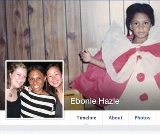 18, Ebonie Hazle -  - Hazle Facebook kurulduğu günden beri kayıtlı bir kullanıcı. -  - Şu anda ise Gibson Dunn ve Crutcher hukuk firmasında avukatlık yapıyor.