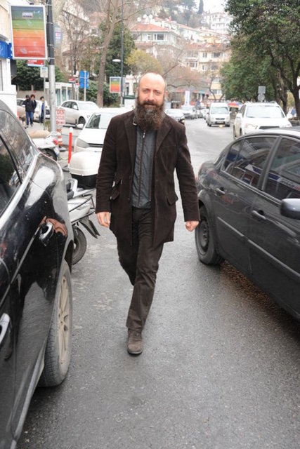 Muhteşem Yüzyıl dizisinin Sultan Süleyman'ı Halit Ergenç önceki gün Etiler'deydi.