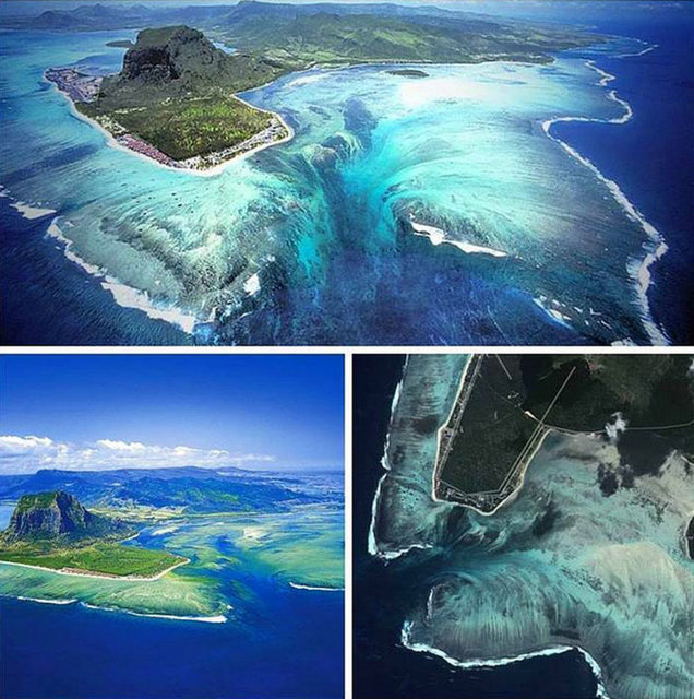30. Son olarak da Mauritius Adası'nın açıklarında bulunan bir doğal tasarım harikası -  - (Kaynak: onedio.com)