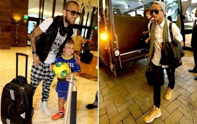 Dani Alves-Neymar