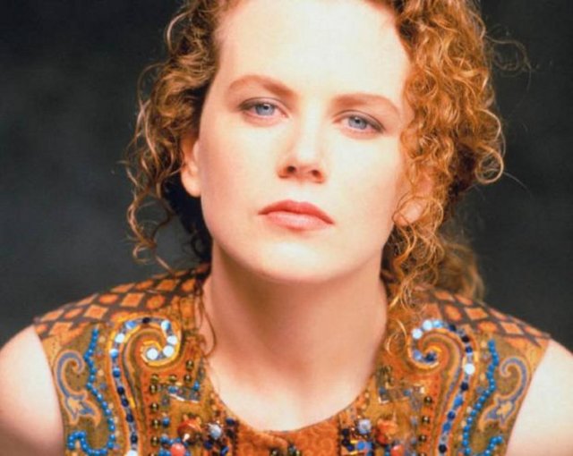 Kidman'ın doğal güzelliği.