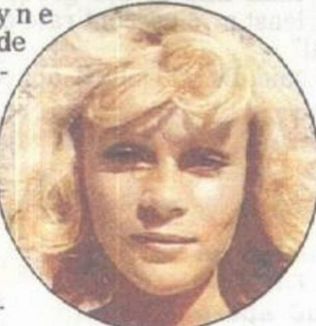 Wildenstein kocasını elinde tutmak için onun en çok sevdiği kediye benzemeye çalışmadan önce böyle görünüyordu.