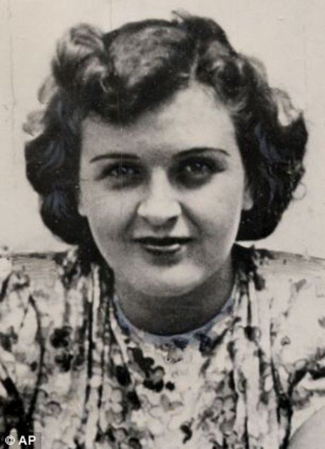 Hitler'in eşi Eva Braun.