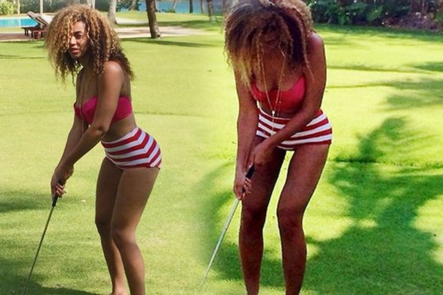 32 yaşındaki yıldız, 'thigh gap' denilen, yani 'iki bacak arasının açık olması' hatasına yakalandı. Beyoncé'nin normal halini iyi bilenler, bu fotoğrafın photoshop olduğunu kolayca anladı. Böylece Beyoncé, Instagram'da paylaştığı bu fotoğrafında bacakları