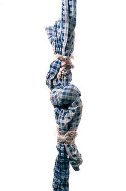 Suçluların klasik kaçış aracı olan yatak çarşafından yapılmış halat