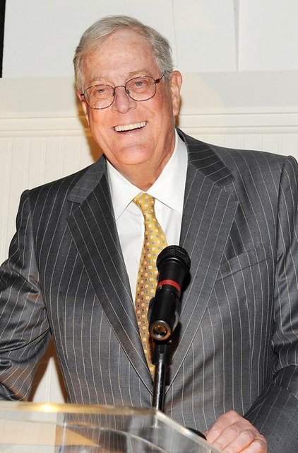 7. David Koch - Çeşitli sektörler  -  - 40 milyar dolar  -