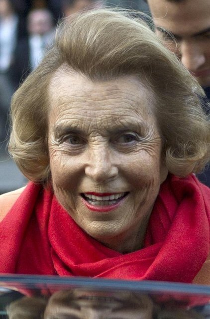 11. Liliane Bettencourt - L'Oreal  -  - 34.5 milyar dolar  -