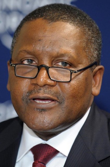 24) Aliko Dangote / Dangote Grubu  -  - 25 milyar dolar