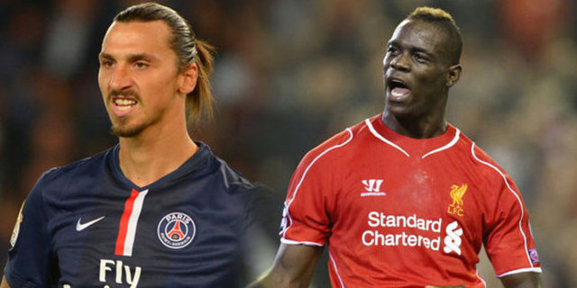 Ibrahimovic: Balotelli'yi severim. Benden bile daha çılgın. Zafer golünü atabilir sonra otelde yangın da çıkarabilir!