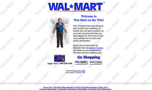 Walmart Aralık 1996
