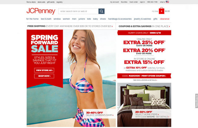 JCPenney şimdi