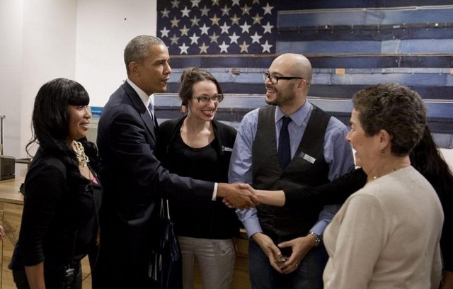 Obama'nın bu alışveriş turunun nedeni bir anlamda "teşekkür" niteliği taşıyordu.