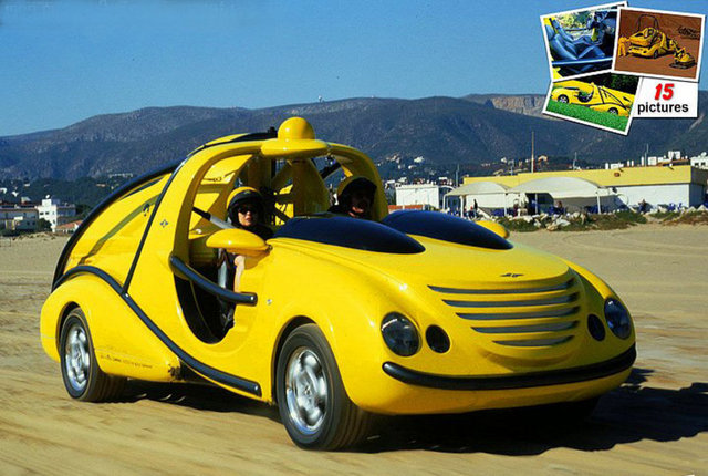 Rinspeed X-Trem Concept - İyi ki concept olarak kalmış bir de seri üretime geçseydi ne yapardık.