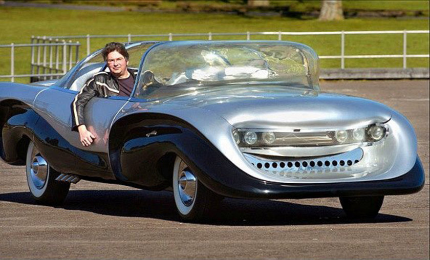 Создал собственный автомобиль. Aurora Safety car (1957). Aurora (1957 Automobile). Некрасивые машины. Необычные серийные автомобили.