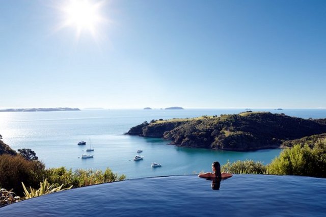 Bu havuzları görmediniz - Yeni Zelanda