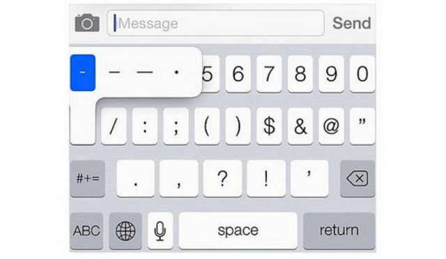 10. İstediğiniz uzunlukta "tire (-)" işareti girin -  -  - Klavyenizde tire tuşuna basılı tutun... işte size istediğiniz uzunlukta tire işareti.