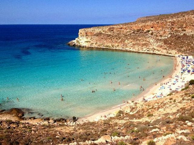 4. Rabbit Beach - Lampedusa, Islands of Sicily -