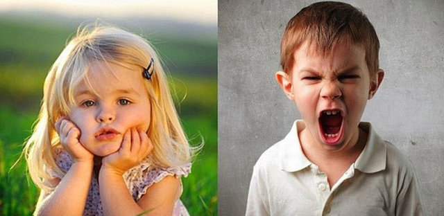 1. Kız çocuğu sakindir Erkek çocuk hırçın
