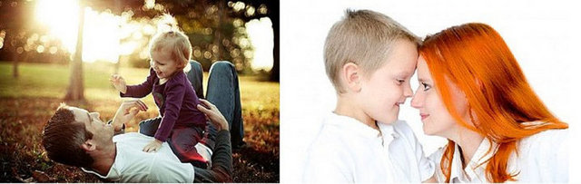 8. Kız çocuk babasına düşkündür Erkek çocuk yer yer annesine -