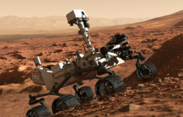 Curiosity Nasa'nın Mars'a keşif amaçları için üretip gönderdiği ve bir araba büyüklüğünde olan "Curiosity" günümüzün en kompleks robotudur ve en üstün donanımlara sahiptir.