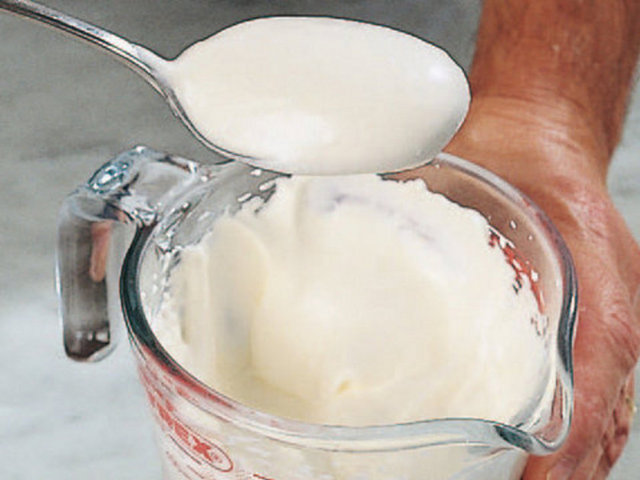 Kaymak, krema, yoğunlaştırılmış süt tozu