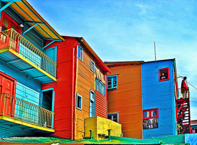 9-Buenos Aires/Caminito Sokağı