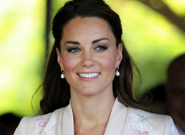 Kate Middleton'ın saçları ve..