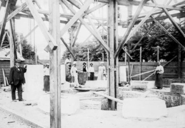 Alman Çeşmesi'nin inşası Sultanahmet, 1900-1901