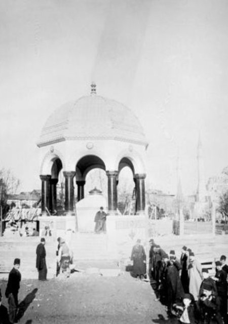 Alman Çeşmesi'nin açılışı, Sultanahmet