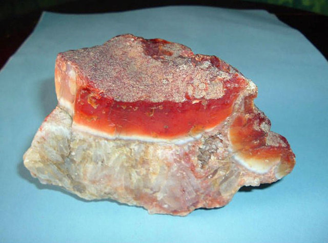 Et görünümlü taş: Sırf bir parça ete benzediği için internette satışa sunulan bu taş için biçilen fiyat ise 1,25 milyon dolar.