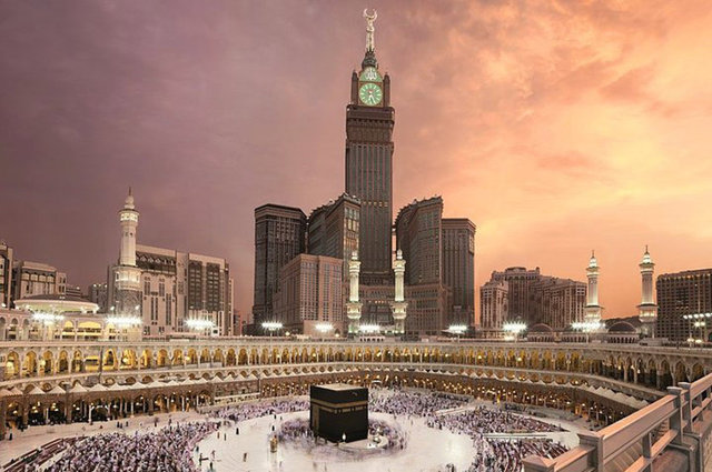 3. Makkah Royal Clock Tower Hotel - Mecca, Saudi Arabia, 601m