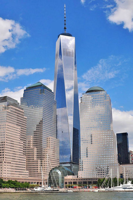 4. One World Trade Center - New York City, USA, 541m