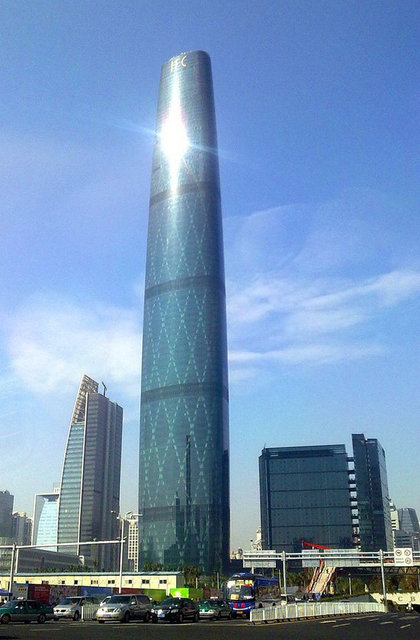 12. Guangzhou International Finance Center - Guangzhou, China, 439m