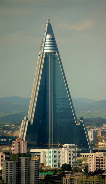 47. Ryugyong Hotel. - Pyongyang, North Korea, 330m